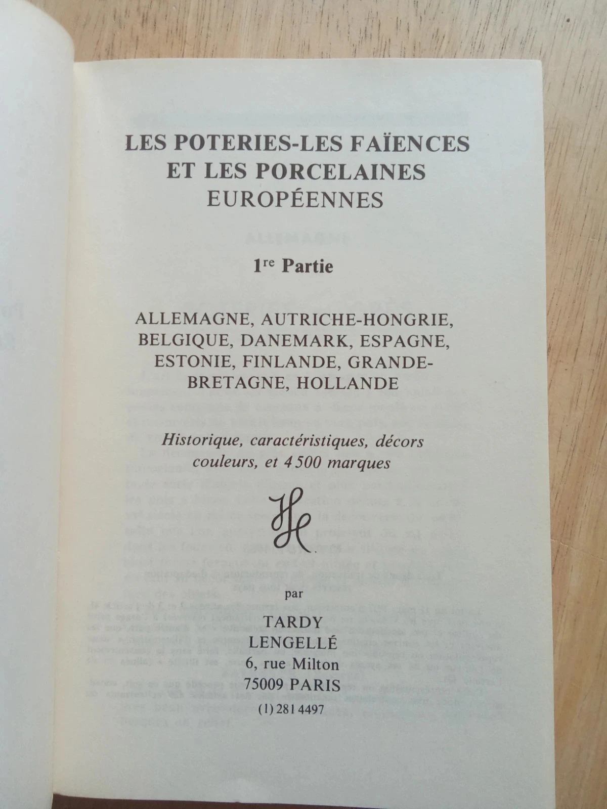 Europese potten, faiences, porselein, vol 1+2, door Tardy – photo 5